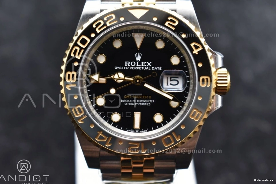 859 on GMT CHS Jubilee Dial Clean 126713 DD3285 Black Master Bracelet Chic II 1:1 Best GRNR Edition 1213